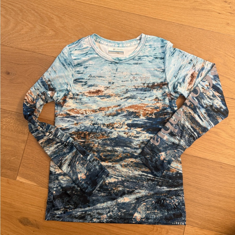 Scotch & Soda Ocean Wave Long Sleeve Tee